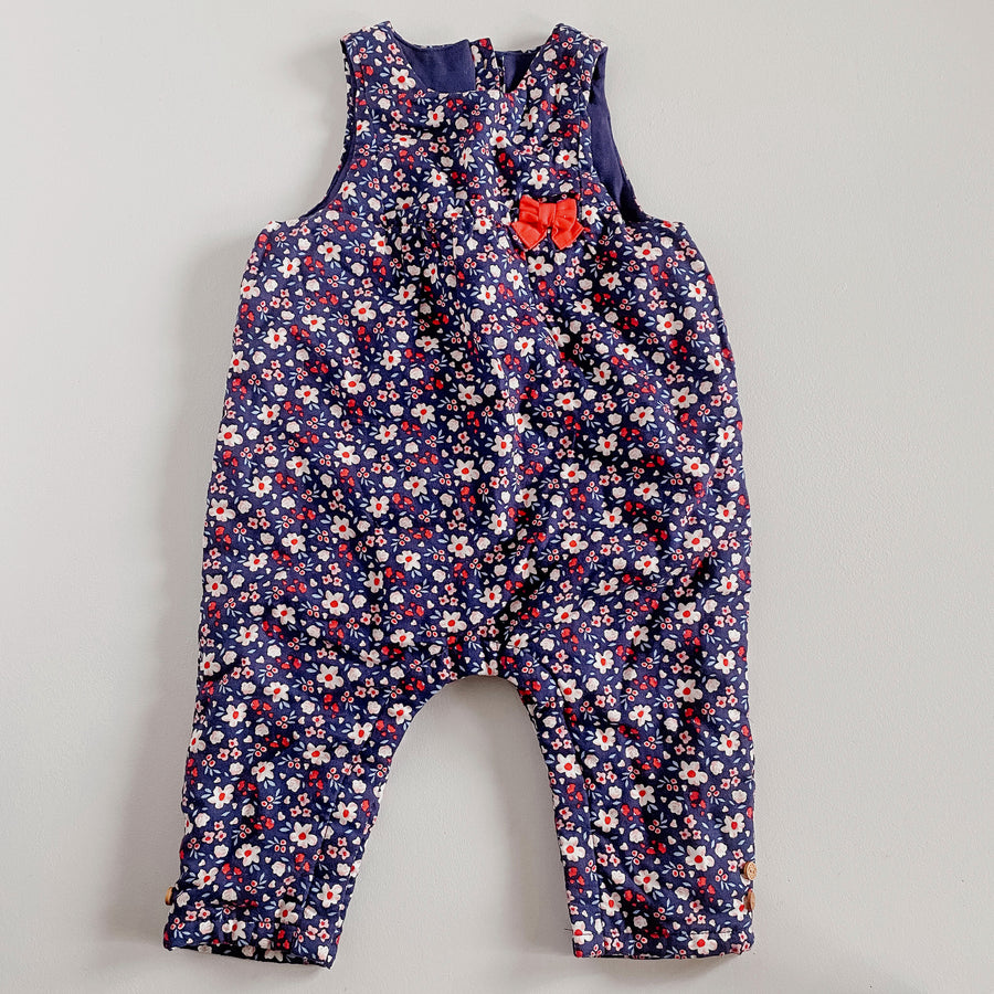 Floral Quilted Romperall | 12mos