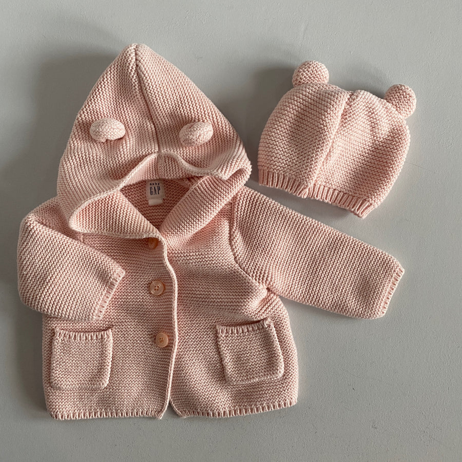 Knit Sweater + Hat | 3-6mos