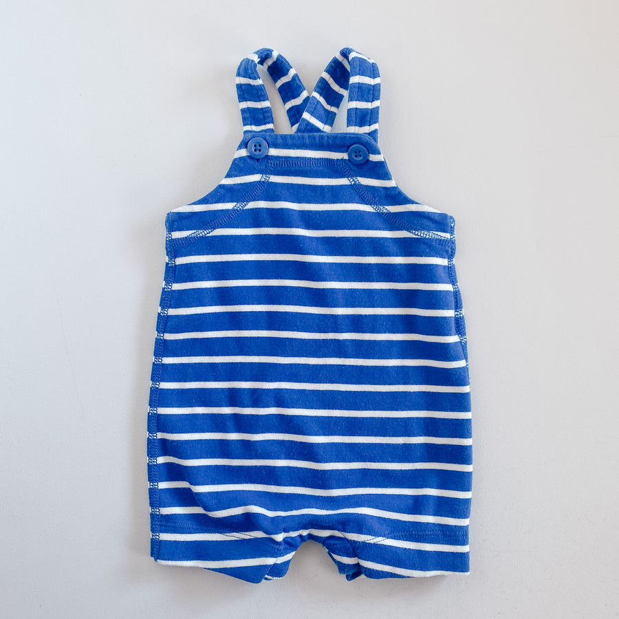 Striped Overalls | 0-3mos