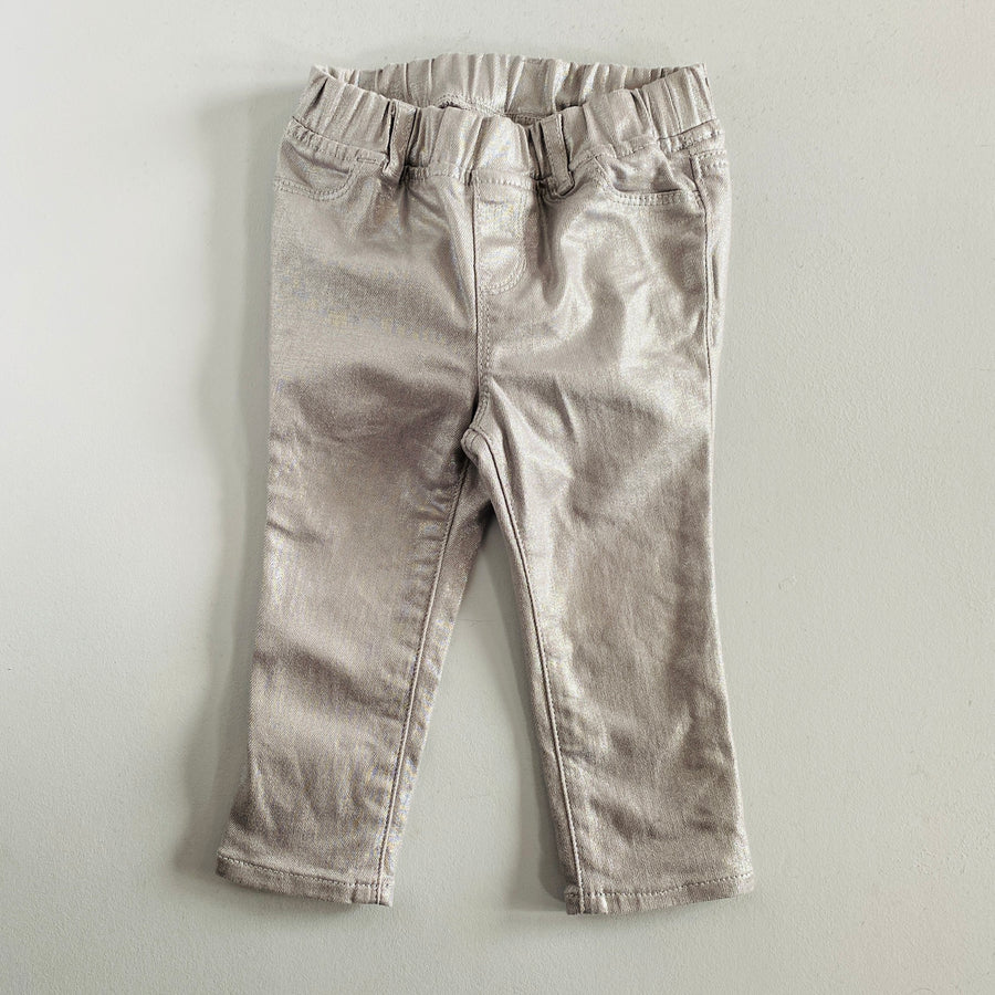 Silver Jeggings | 18-24mos