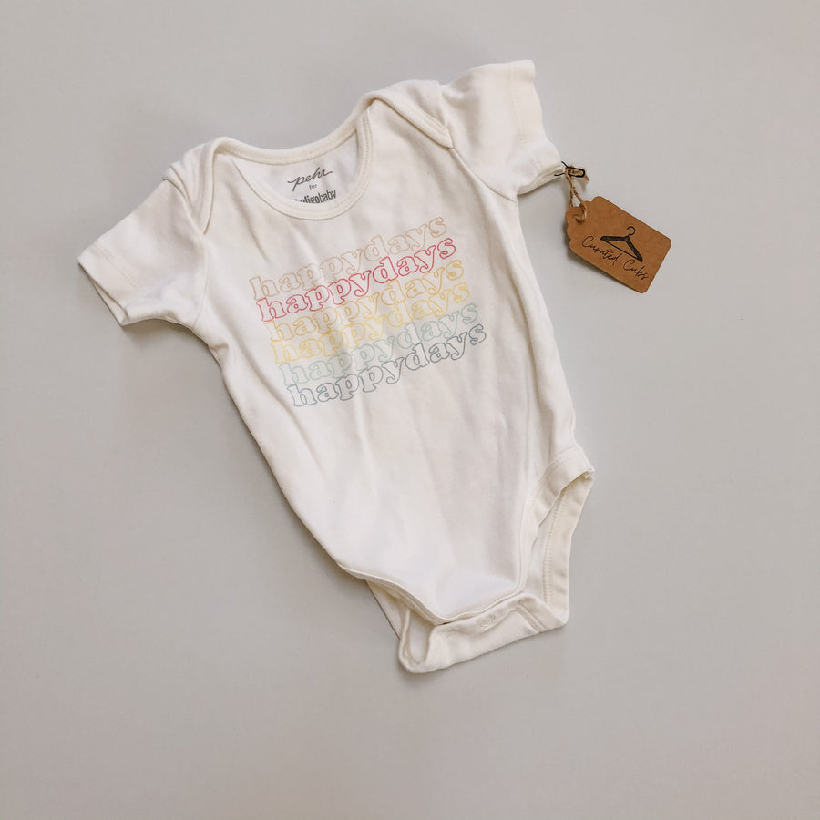 Happy Days Bodysuit | 6-12mos