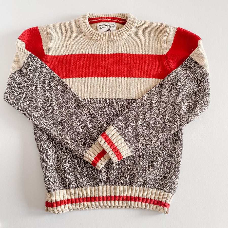 Knit Cabin Sweater | 9-10 Youth