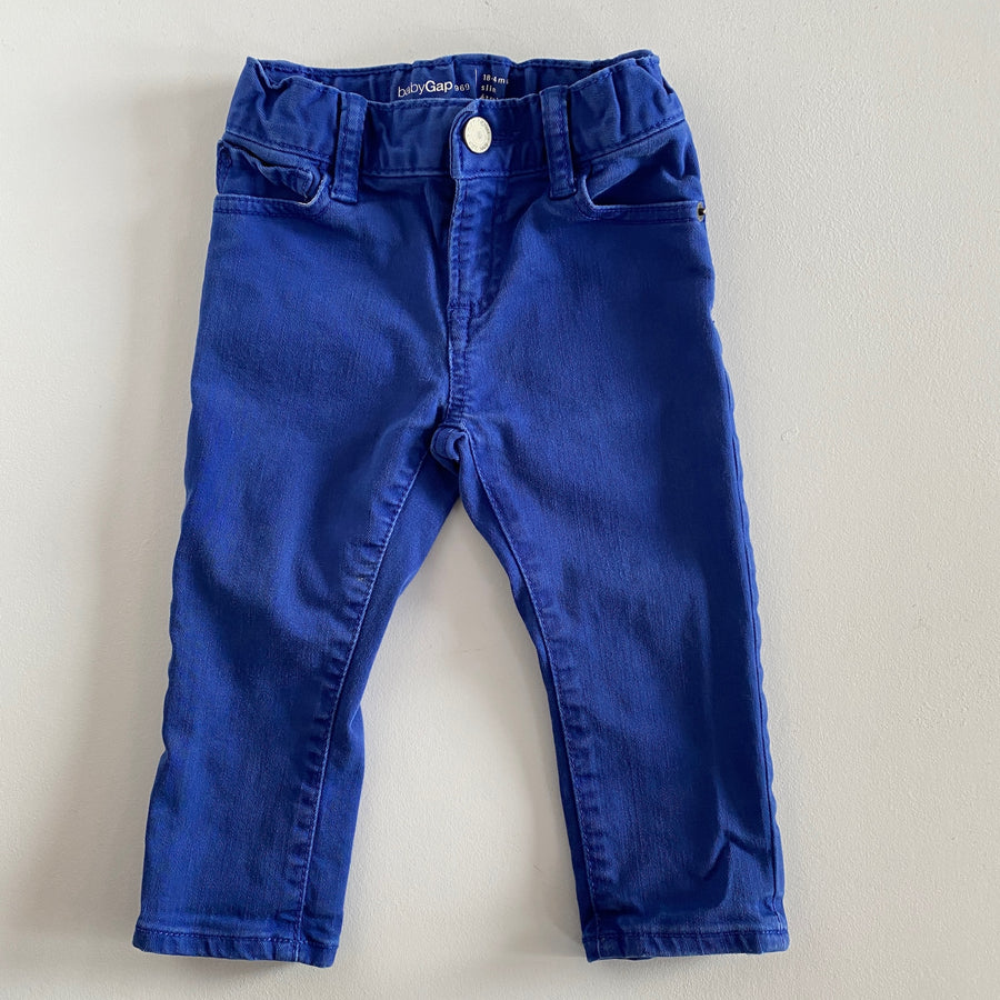 Royal Blue Jeans | 18-24mos
