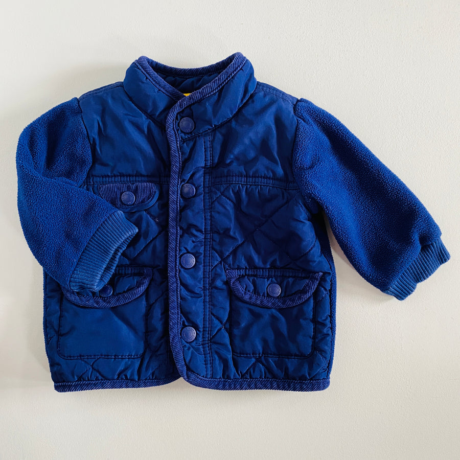 Quilted Fleece Jacket | 6-12mos