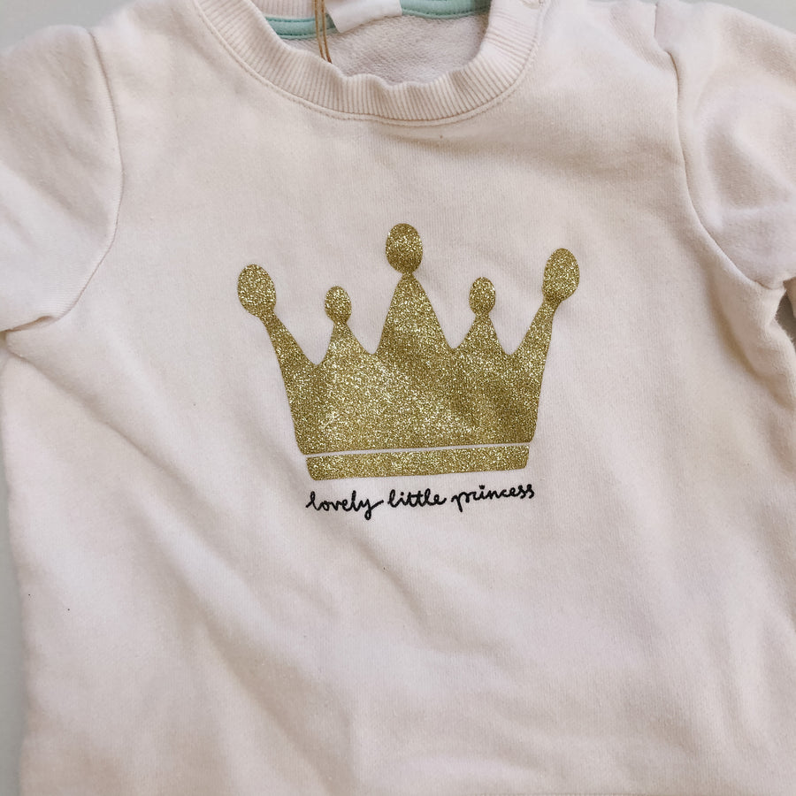 Lovely Little Princess Sweatshirt | 9-12mos