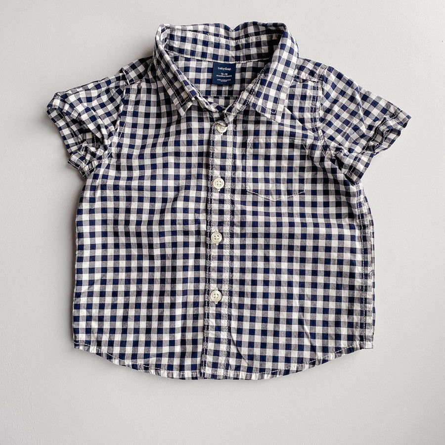 Checkered Shirt | 12-18mos