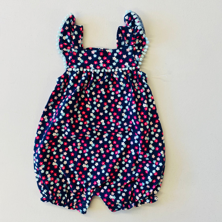 Flower Romper | 3mos