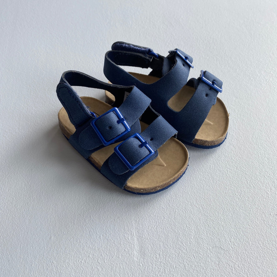 Blue Birkenstock-Style Sandals | 3-6mos