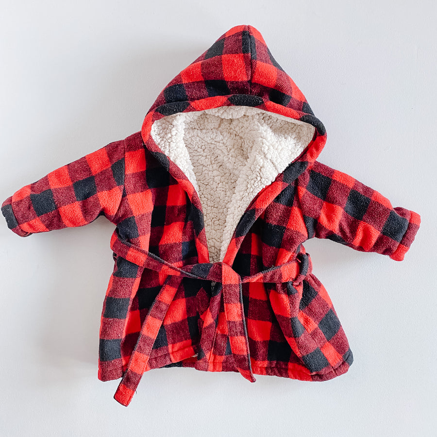 Sherpa Robe | 0-12mos