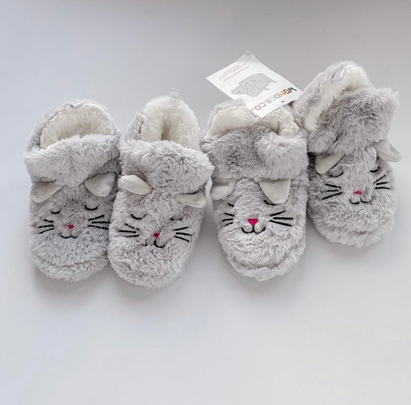 Kitten Slippers | 3-4T