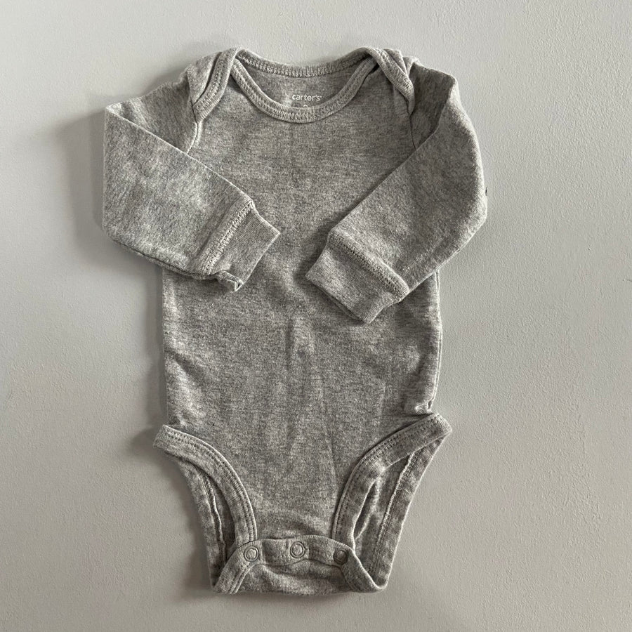 Grey Bodysuit | 0-3mos