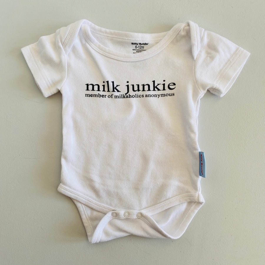 Milk Junkie Bodysuit | 6-12mos