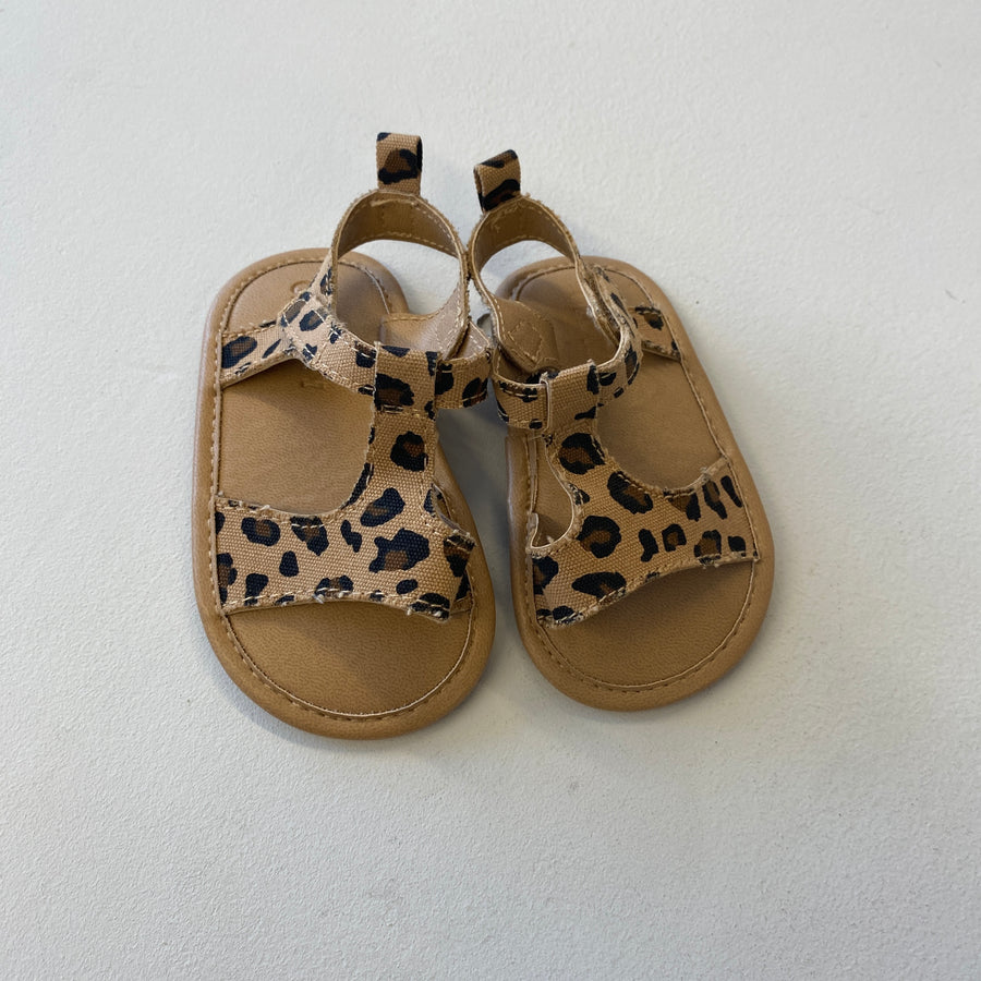 Leopard Sandals | 6-12mos