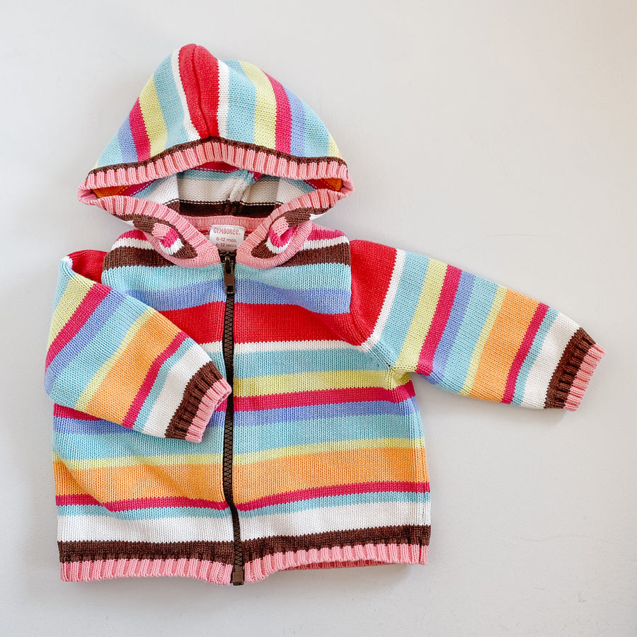 Hooded Knit Sweater | 6-12mos