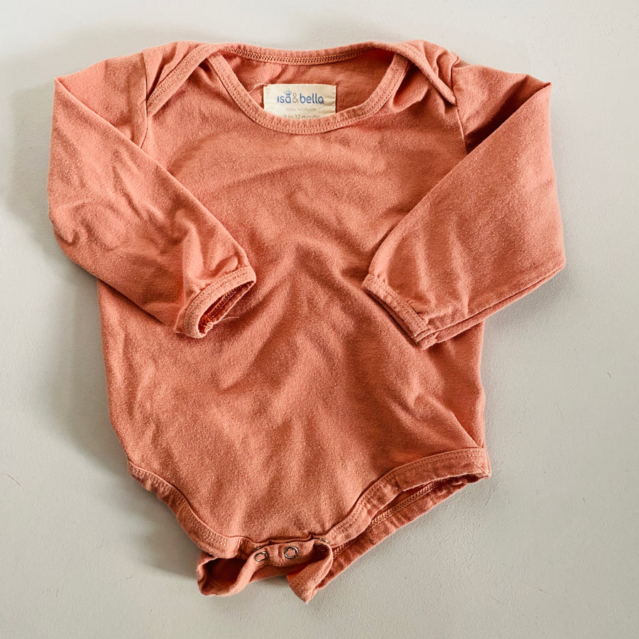 Peach Bodysuit | 9-12mos