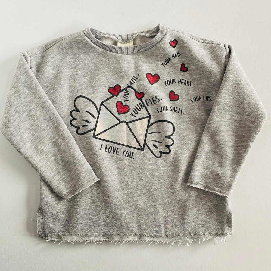 Love Letter Sweatshirt | 6Y