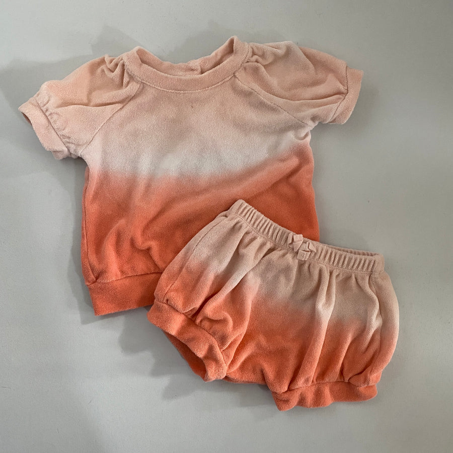 Ombre Terry Set | 6-12mos