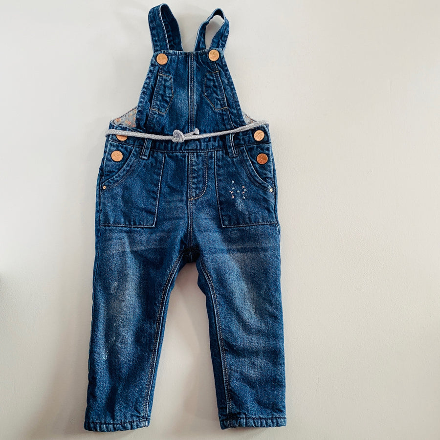 Lined Overalls | 12-18mos