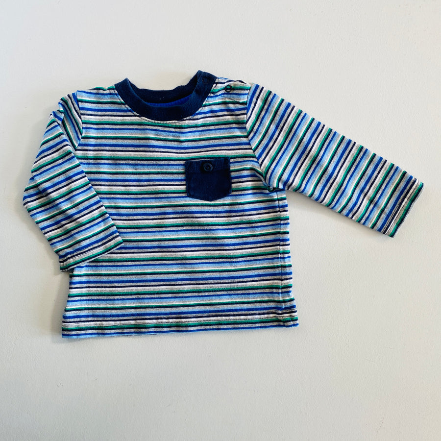 Striped Top | 6-12mos