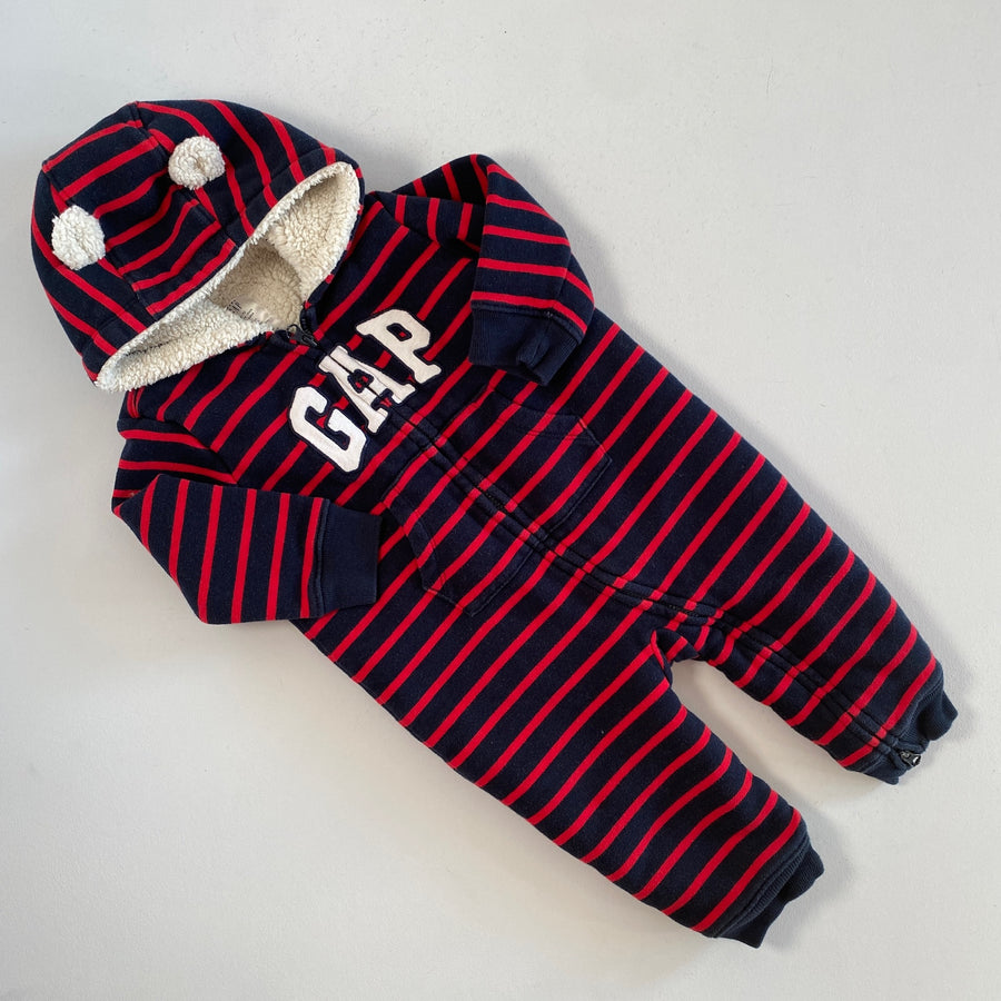 Sherpa-Lined Bunting Suit | 6-12mos