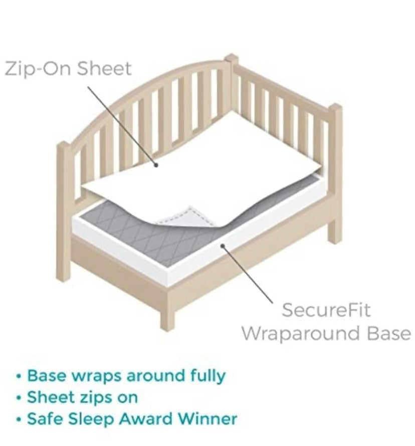 Quick Zip Polka Dot Crib Sheet Set