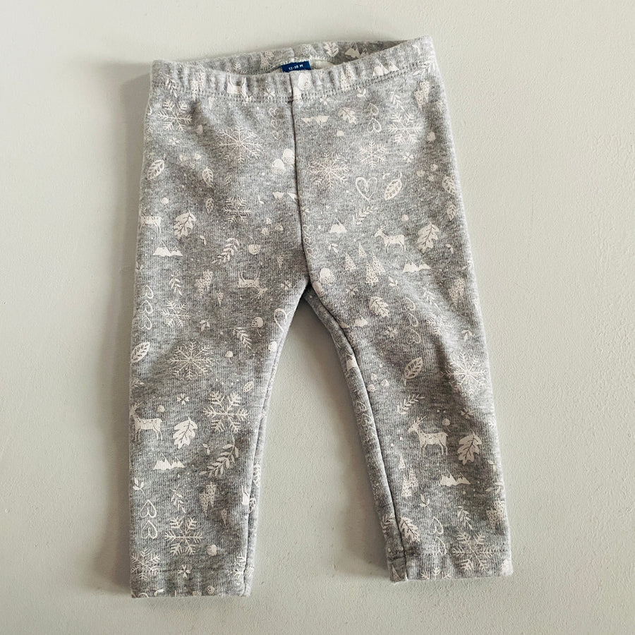 Fleece-Lined Leggings | 12-18mos