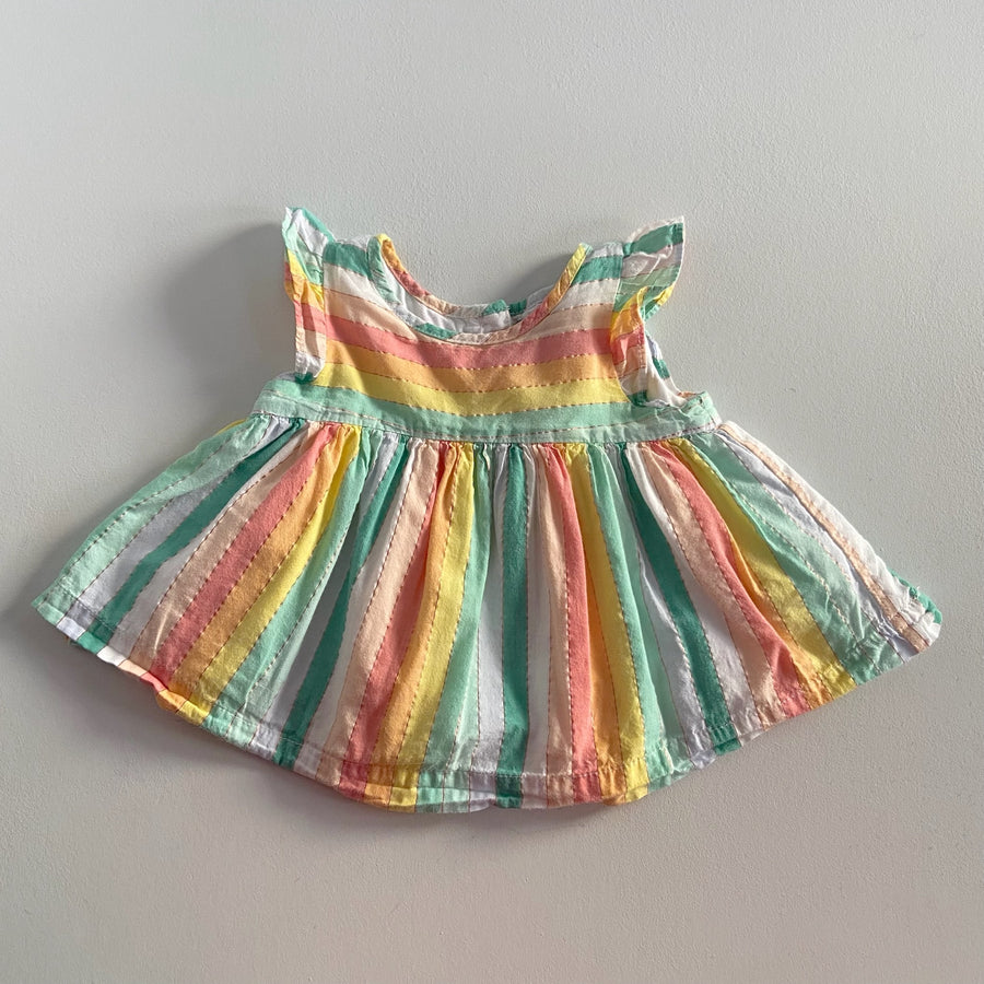 Rainbow Dress | 6-12mos