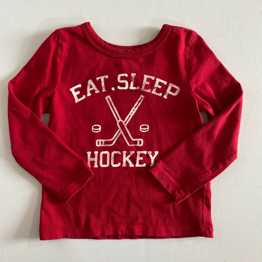 Eat Sleep Hockey Tee | 18-24mos