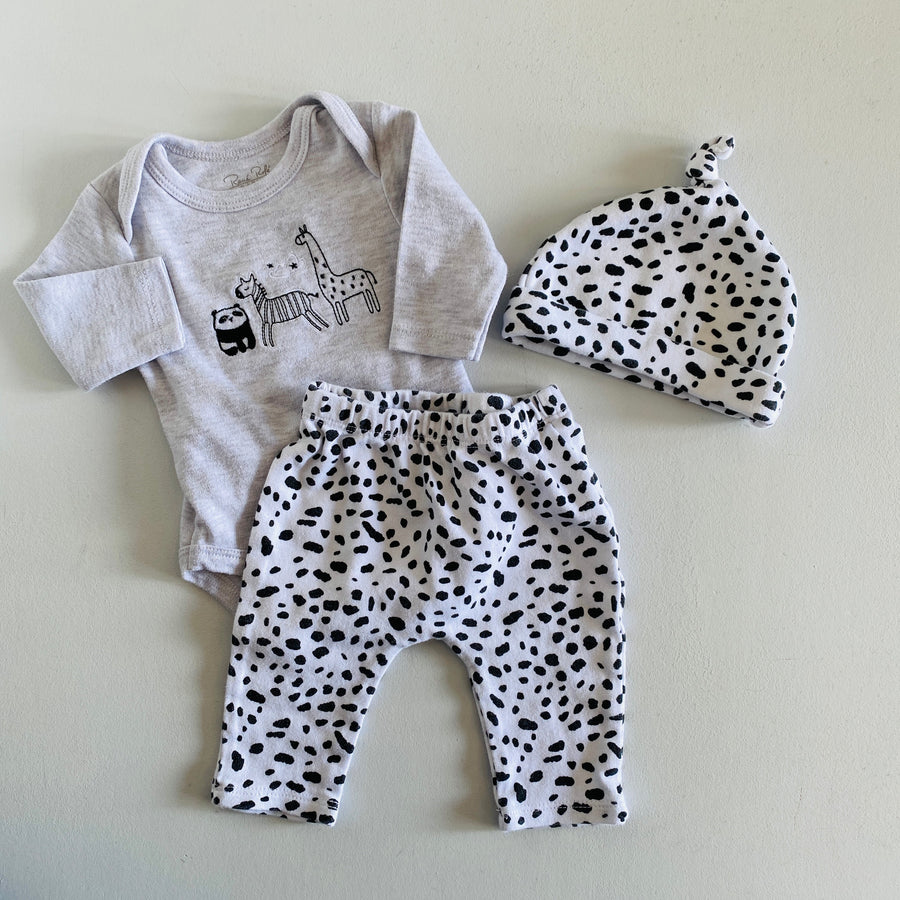 Animal Set | 0-3mos