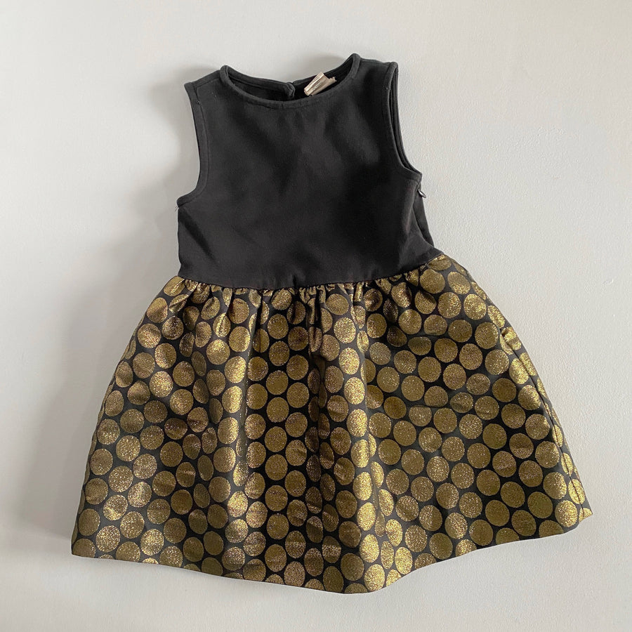 Black + Gold Dress | 3T
