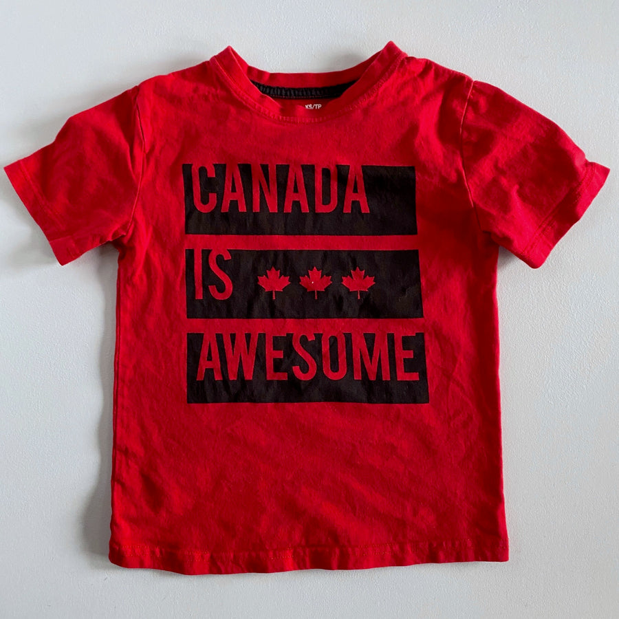 Canada is Awesome Shirt | 4-5T
