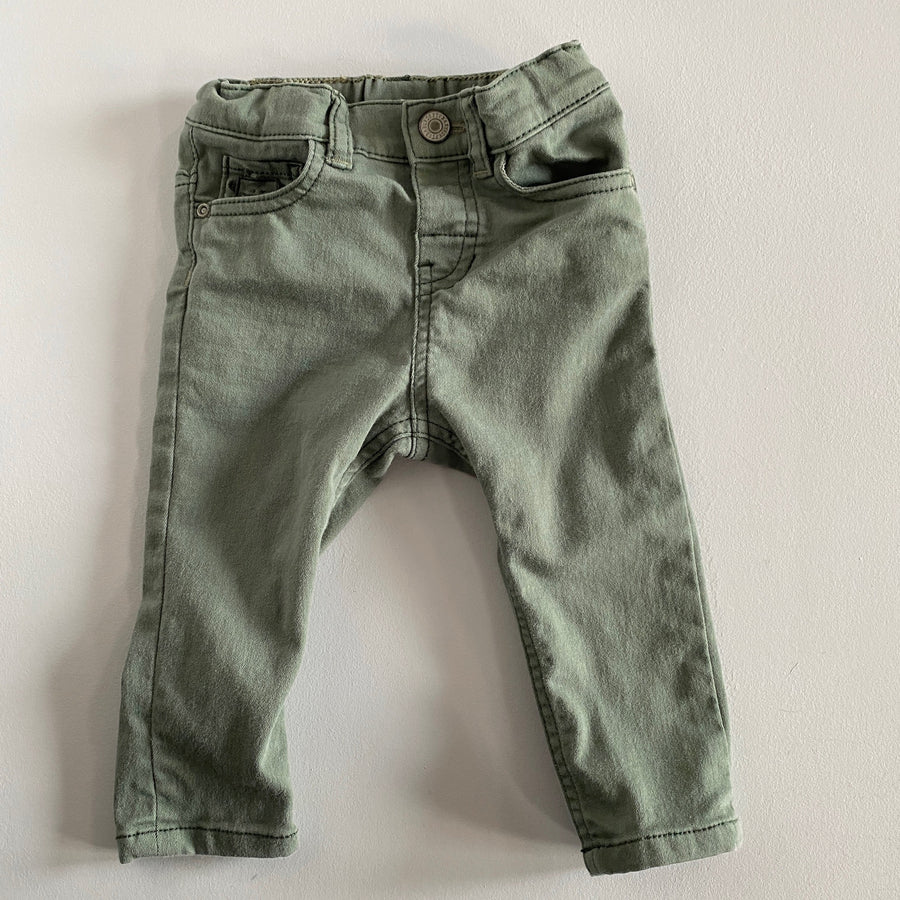 Green Skinny Jeans | 6-9mos
