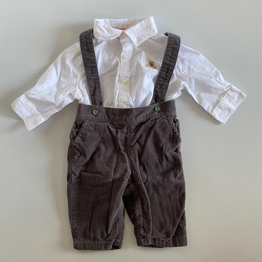 Overall + Top Set | 0-3mos