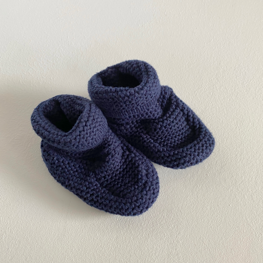 Knit Booties | 0-6mos