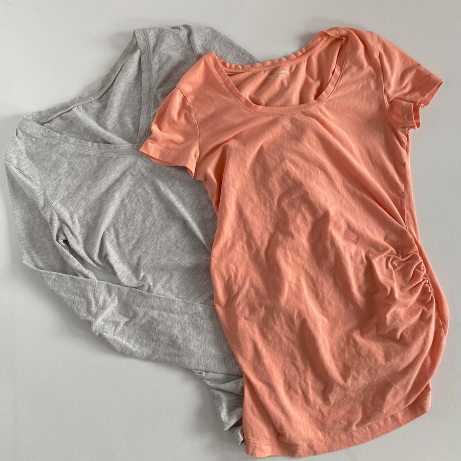 2Pck Maternity Tops | Small