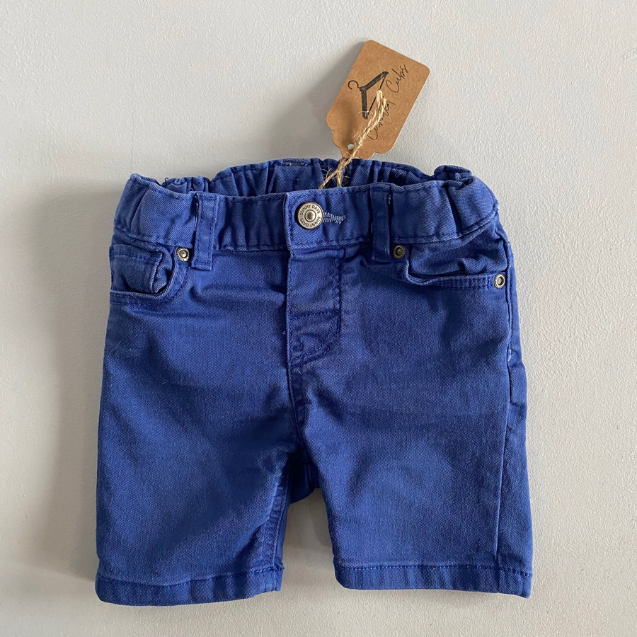 Blue Shorts | 4-6mos