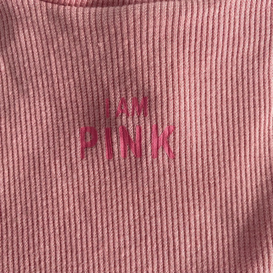 I Am Pink Top | 12-18mos