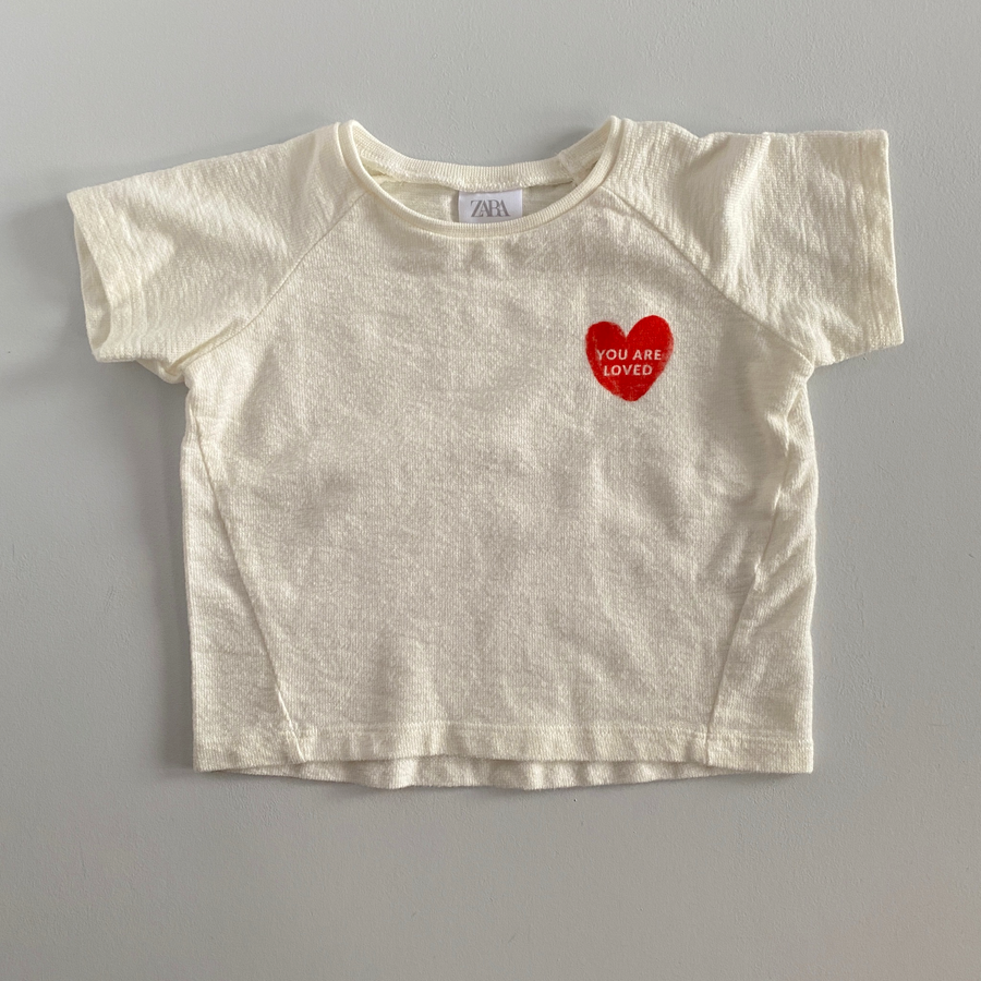 You Are Loved Top | 9-12mos