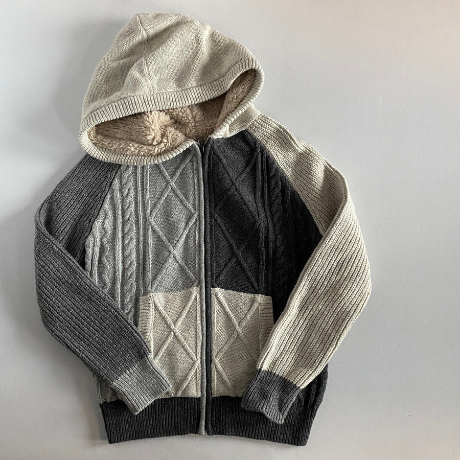 Knit Hoodie | 8 Youth