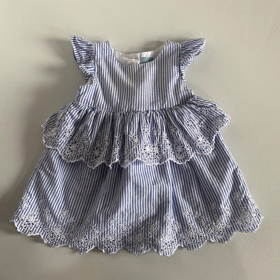 Embroidered Dress | 6-12mos
