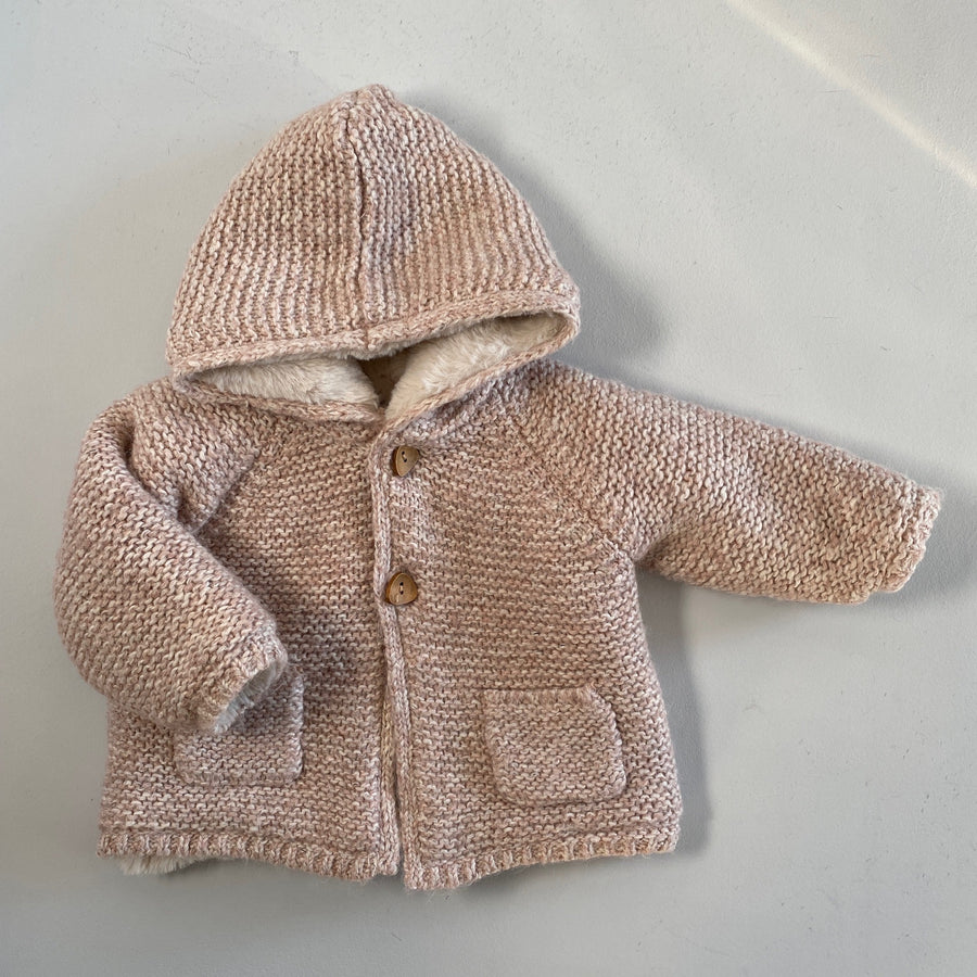 Fur Lined Sweater | 3-6mos