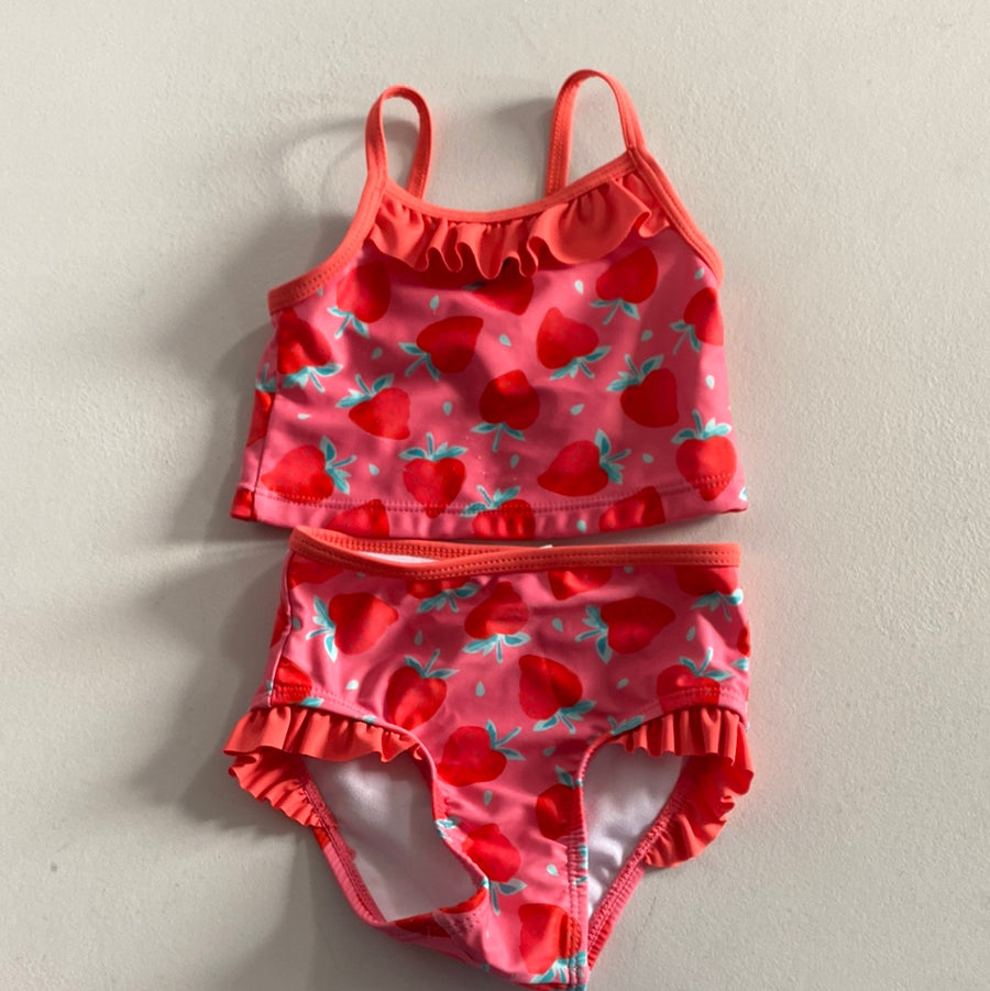 Strawberry Swim Suit | 6-12mos