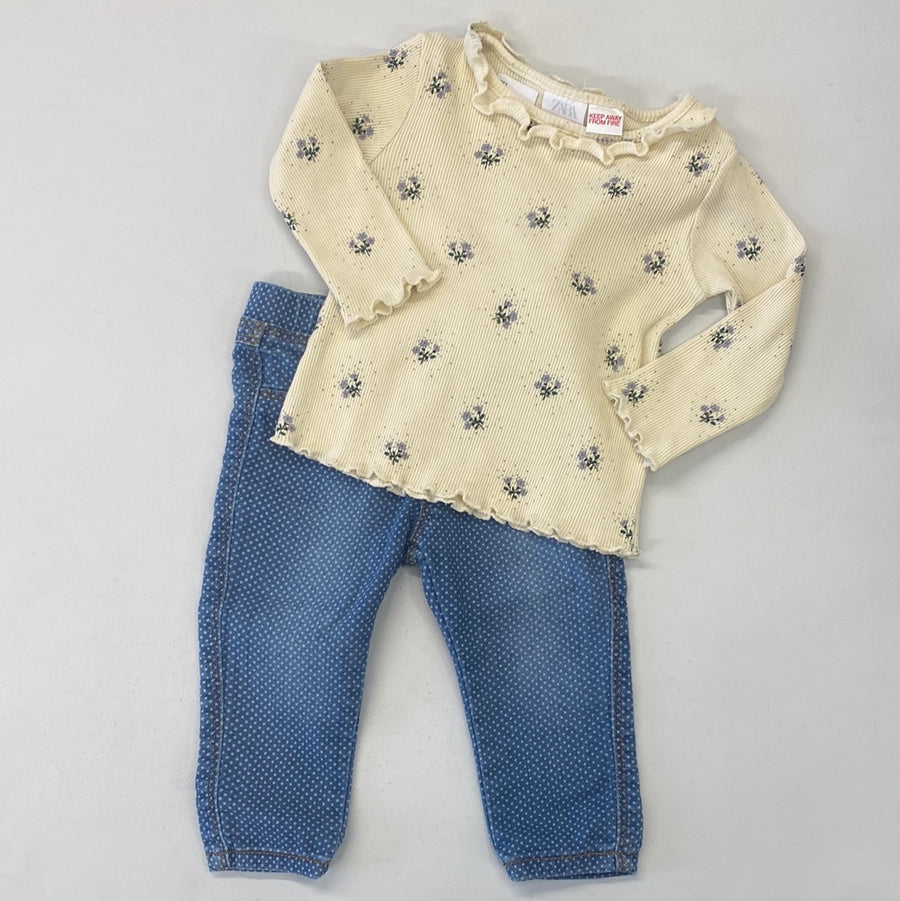 Top + Jeans | 9-12mos