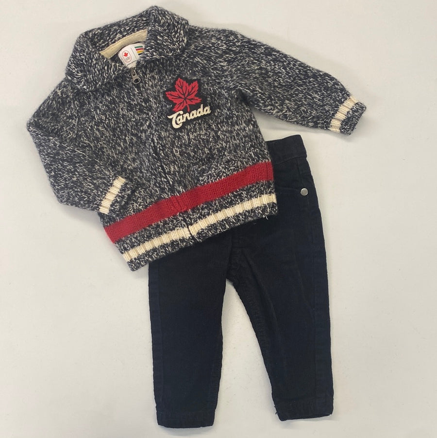 Sweater & Cords | 3-6mos