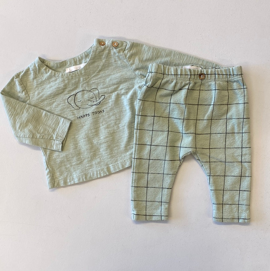 Top + Joggers | 3-6mos