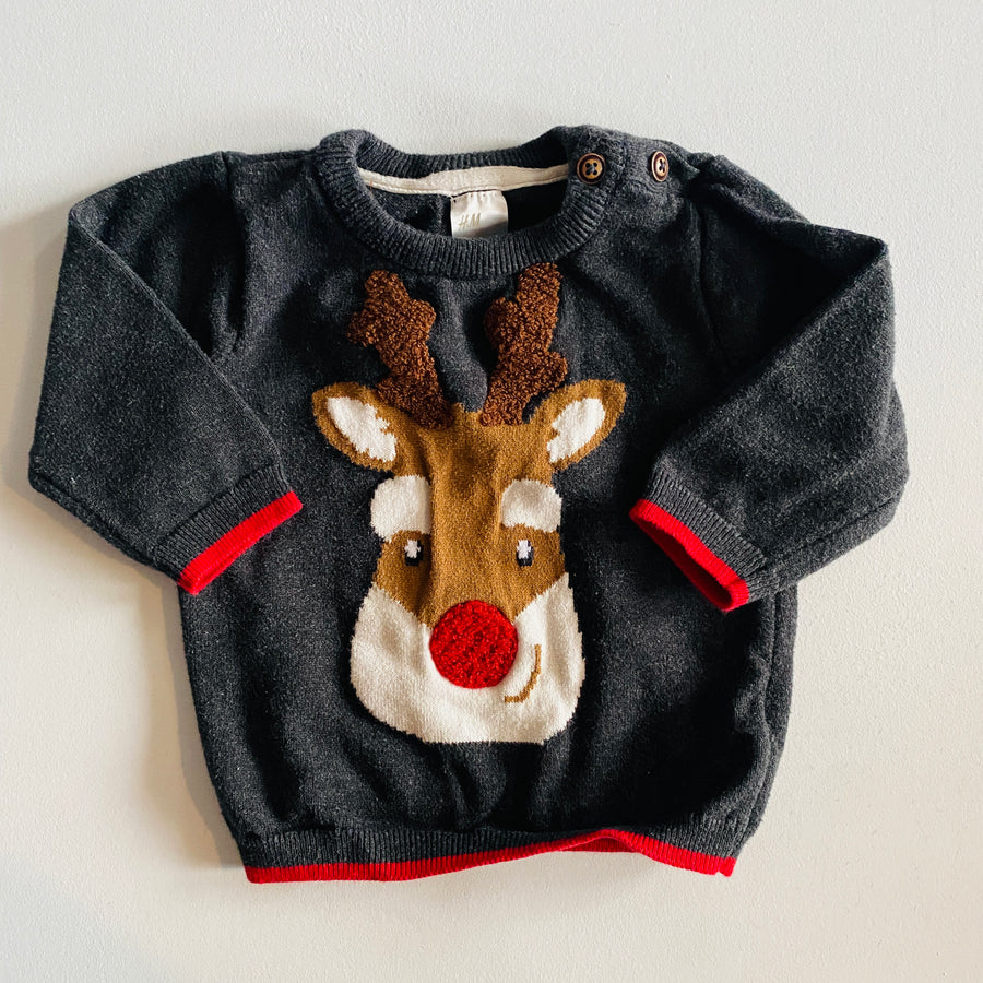 Reindeer Sweater | 4-6mos