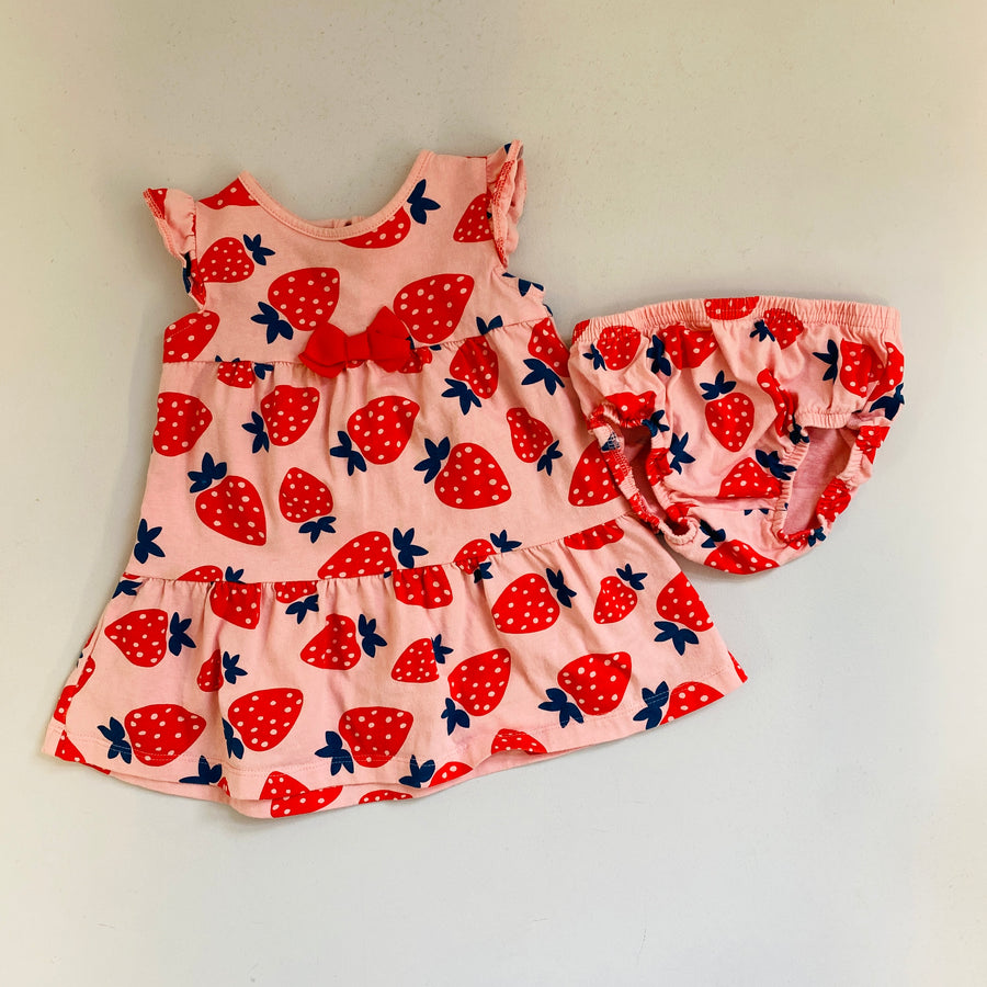 Strawberry Dress | 12mos