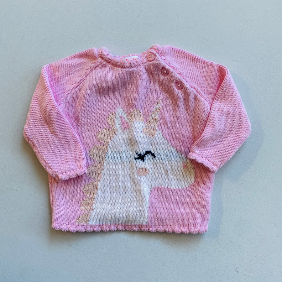 Unicorn Sweater | 3-6mos