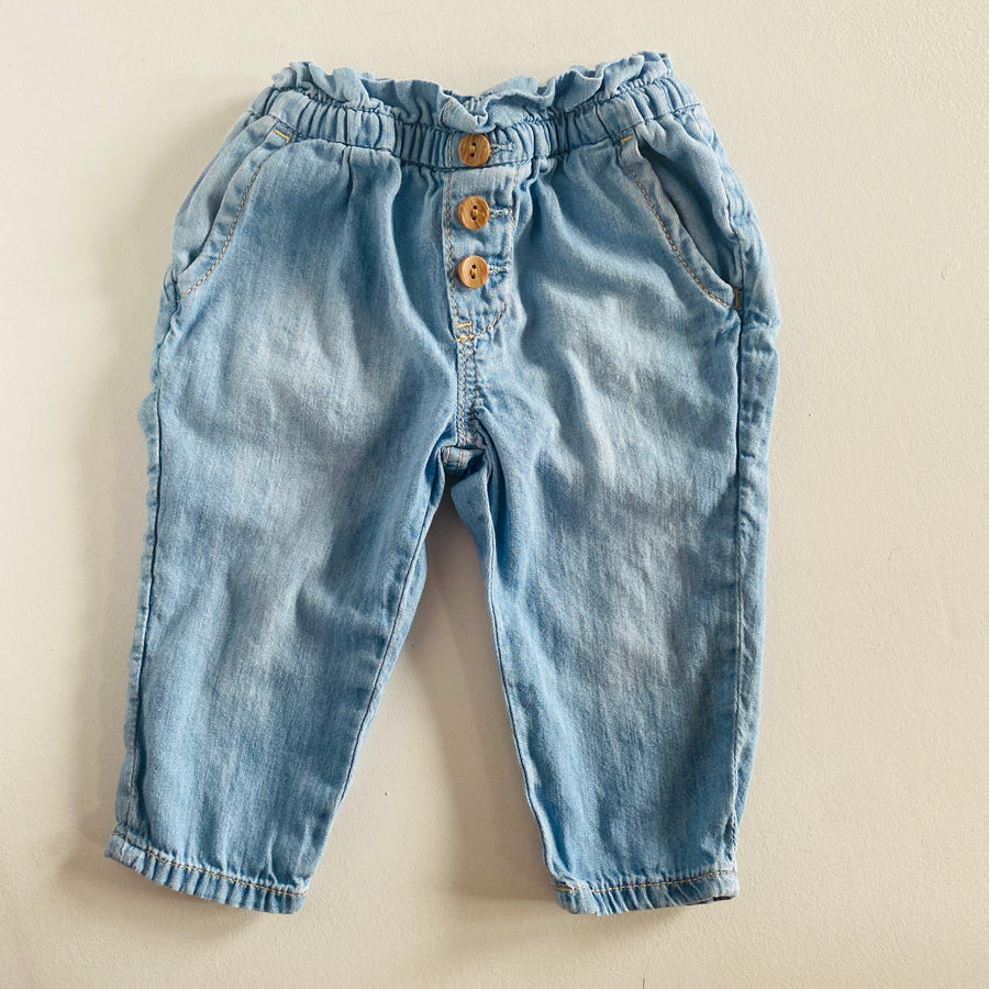 Chambray Pants | 3-6mos