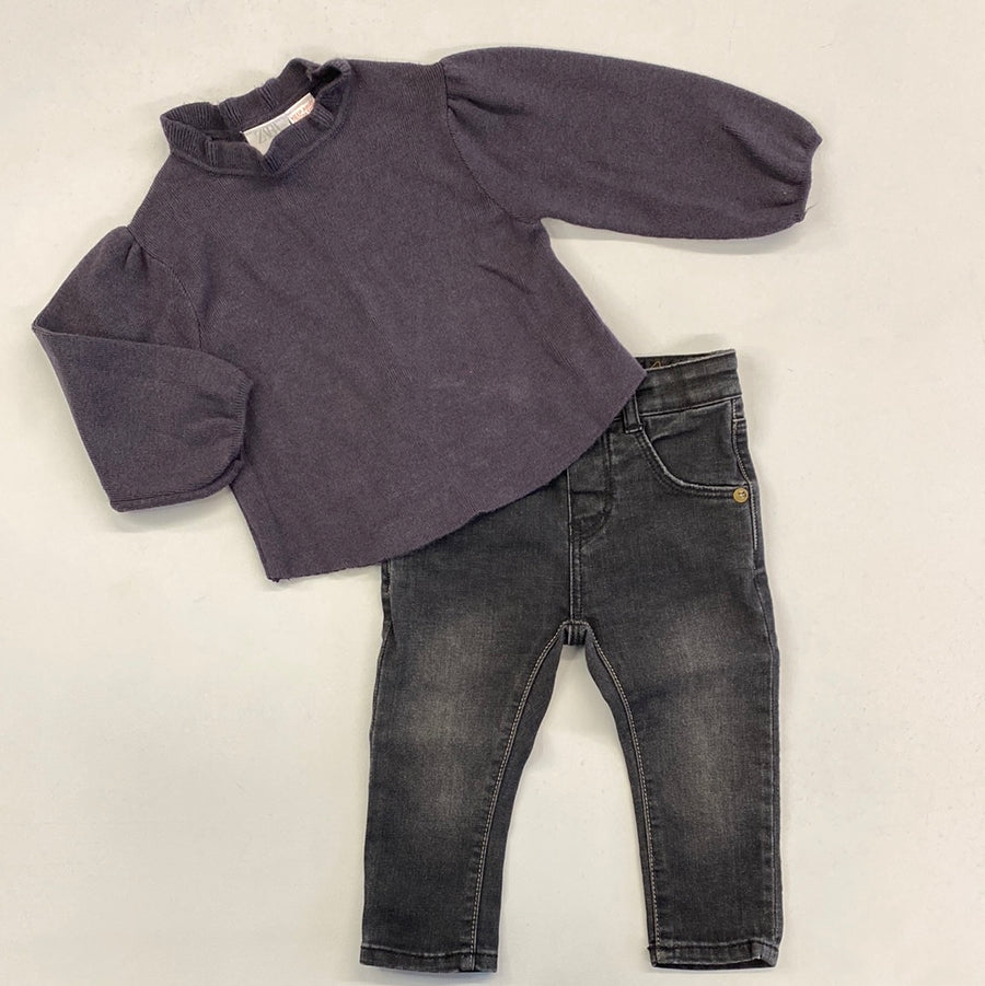 Sweater + Jeans | 9-12mos